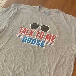 HG Apparel Talk To Me Goose T-Shirt - 2XL Mens Top Gun Graphic Tee NWT